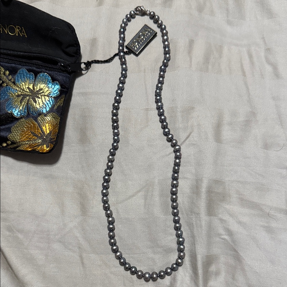 Honora Classic Silver Pearl Necklace
